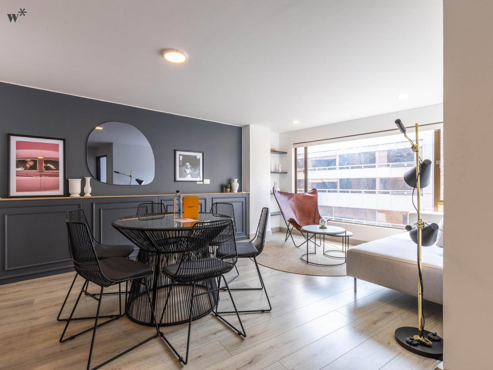 10.73 Flats X Ahead Apartment Bogota Bagian luar foto