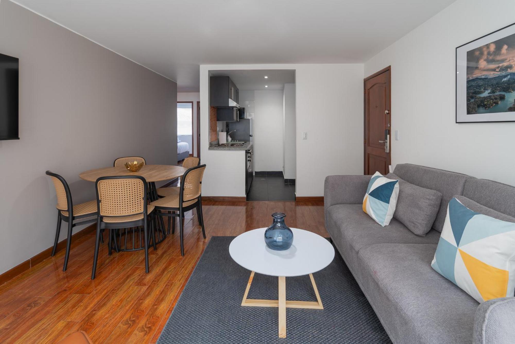 10.73 Flats X Ahead Apartment Bogota Bagian luar foto