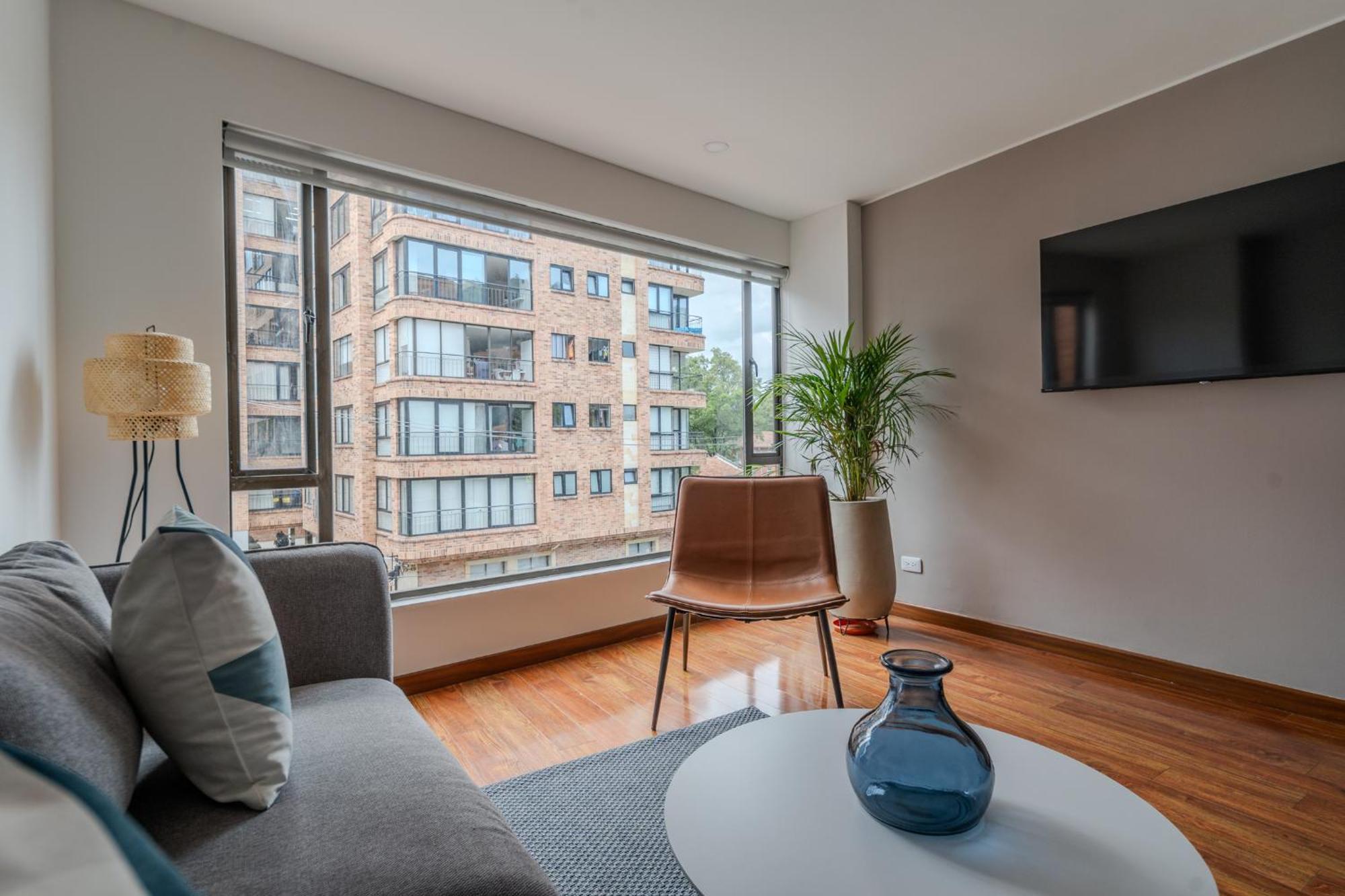 10.73 Flats X Ahead Apartment Bogota Bagian luar foto