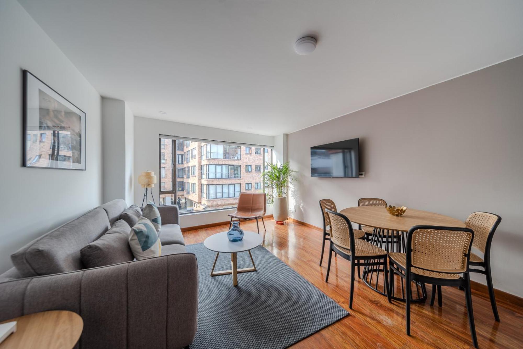10.73 Flats X Ahead Apartment Bogota Bagian luar foto