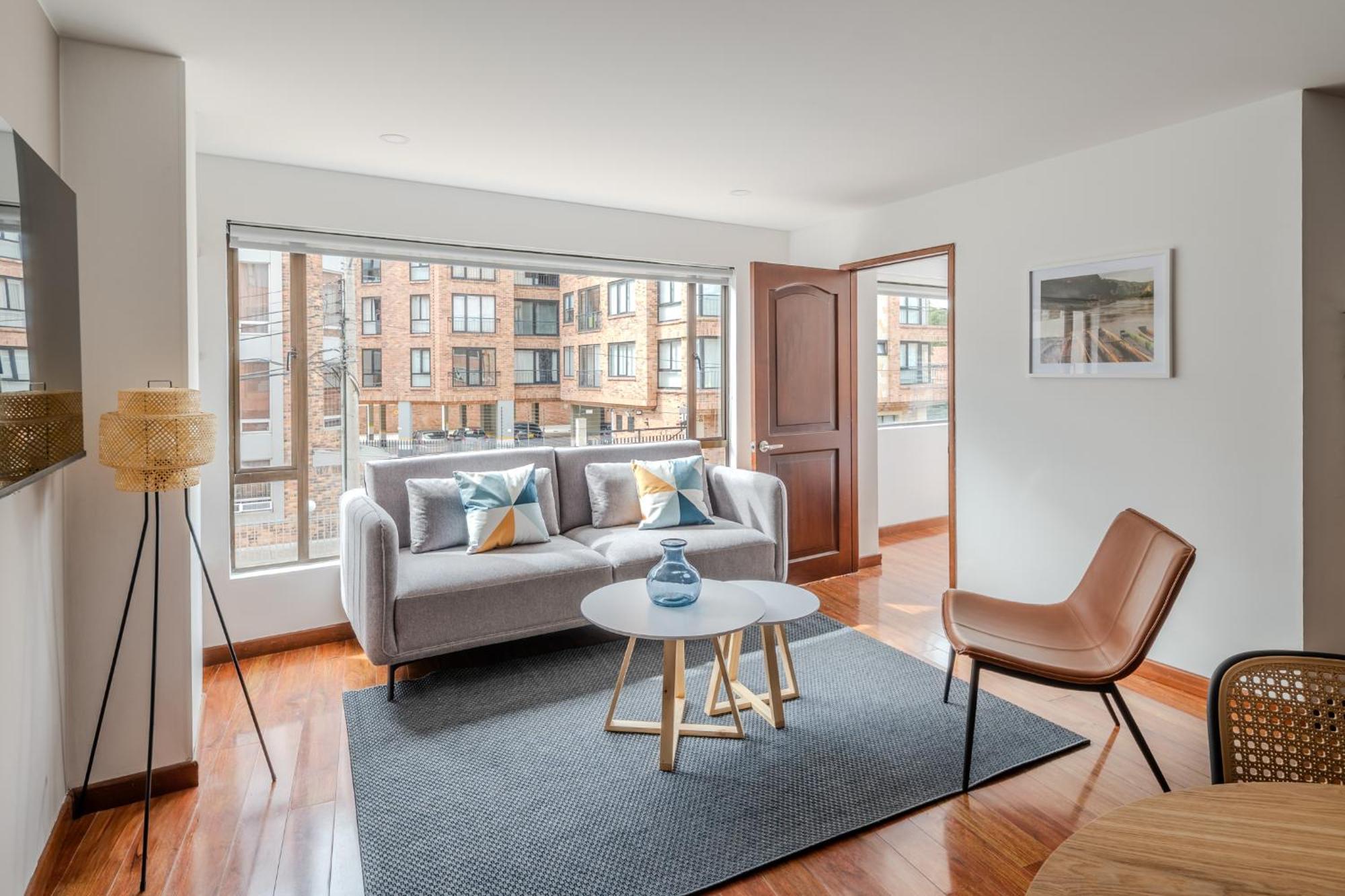 10.73 Flats X Ahead Apartment Bogota Bagian luar foto