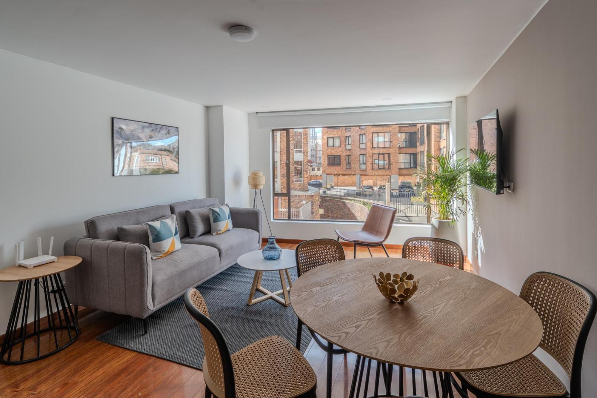 10.73 Flats X Ahead Apartment Bogota Bagian luar foto
