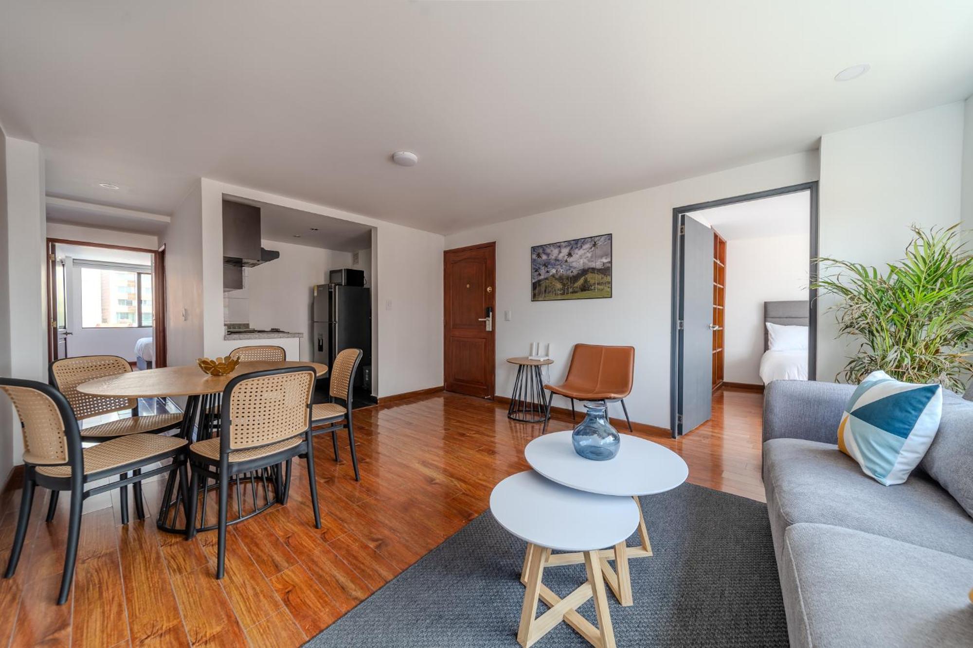 10.73 Flats X Ahead Apartment Bogota Bagian luar foto