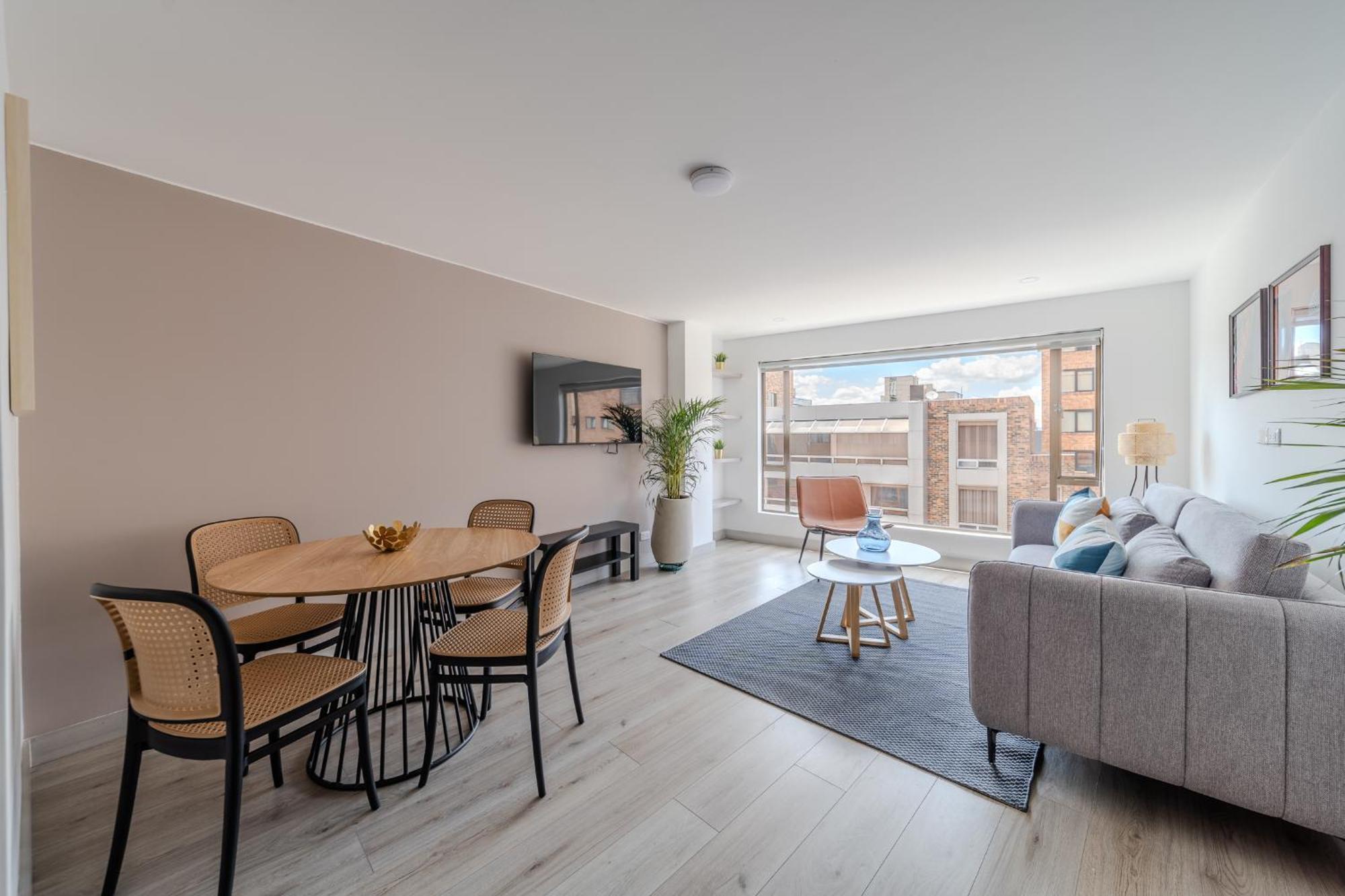 10.73 Flats X Ahead Apartment Bogota Bagian luar foto