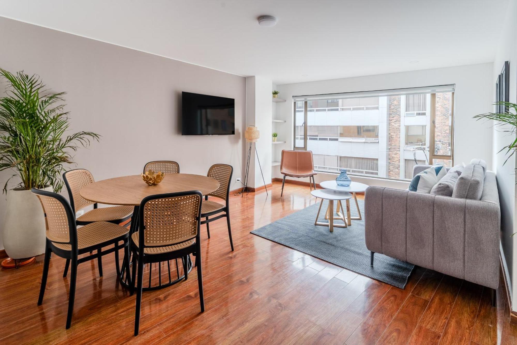 10.73 Flats X Ahead Apartment Bogota Bagian luar foto