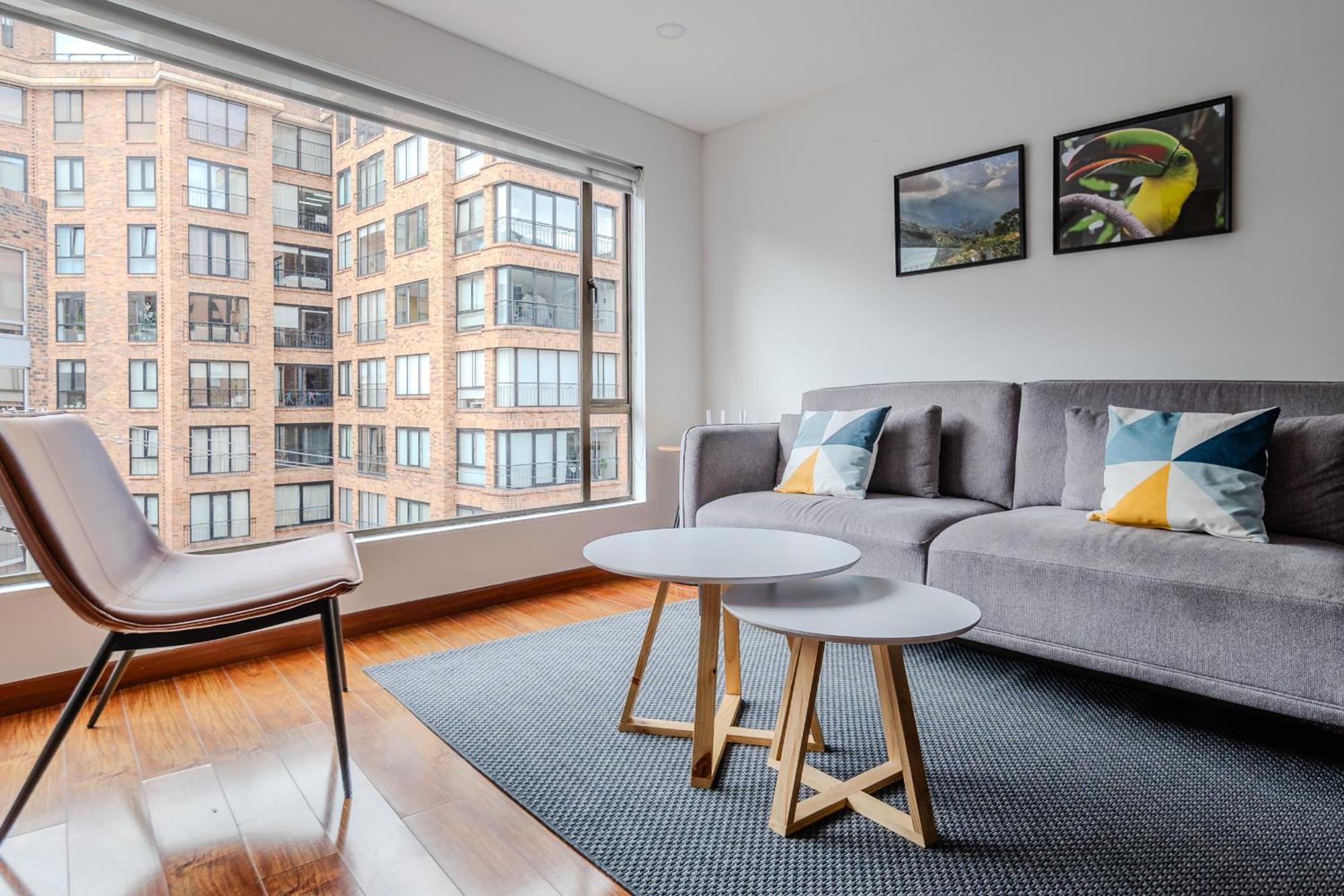 10.73 Flats X Ahead Apartment Bogota Bagian luar foto