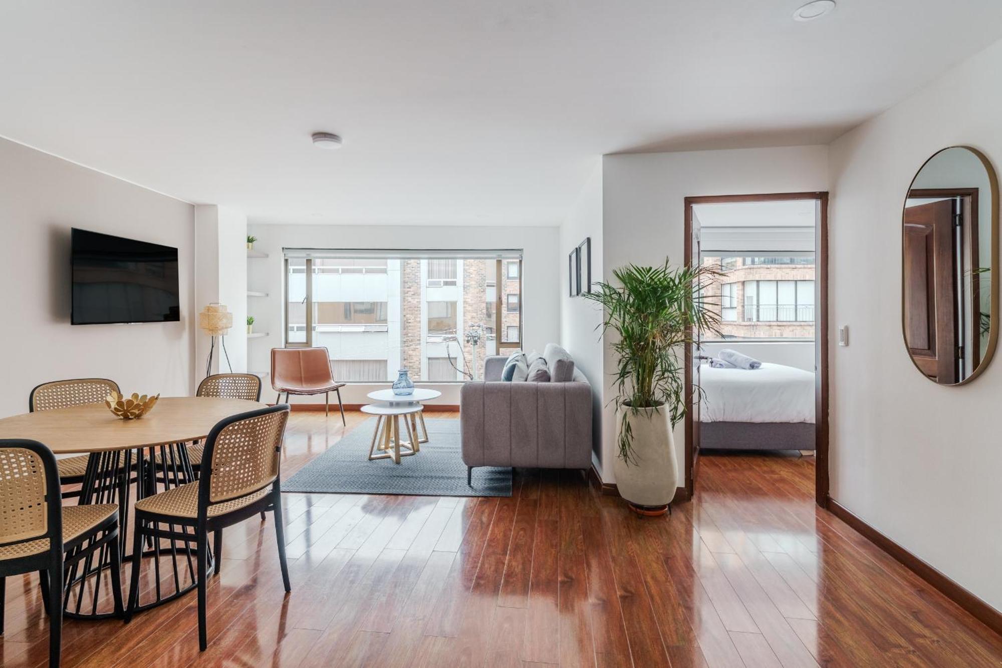 10.73 Flats X Ahead Apartment Bogota Bagian luar foto